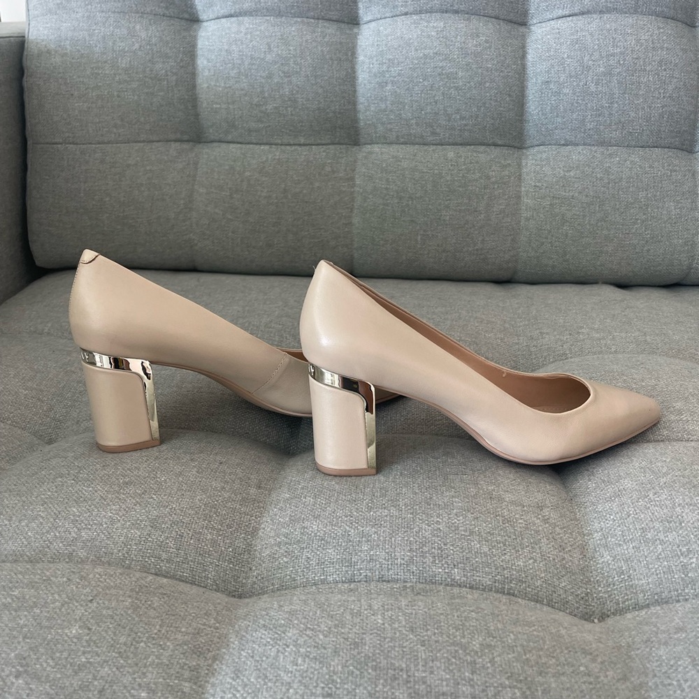 DKNY Nude Pointy Heels